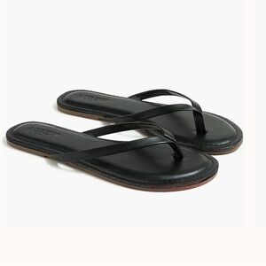 J.CREW – Easy Summer Flip-Flops in Black